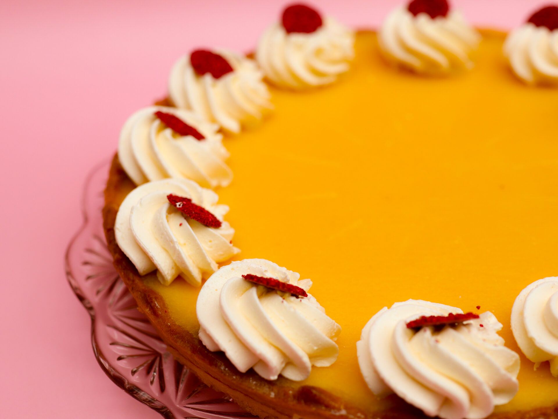 Foto van citroentaart Blooming Bakery